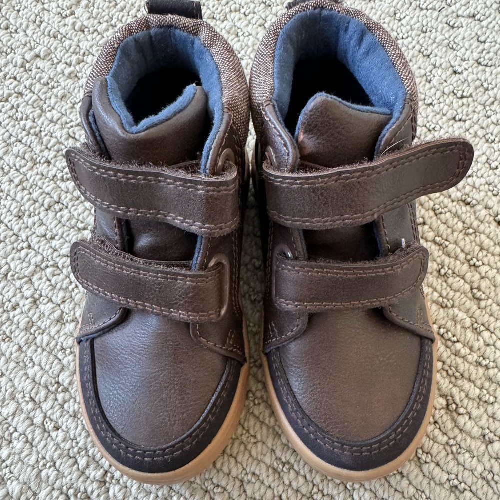 Brown Kids cat & Jack Shoes